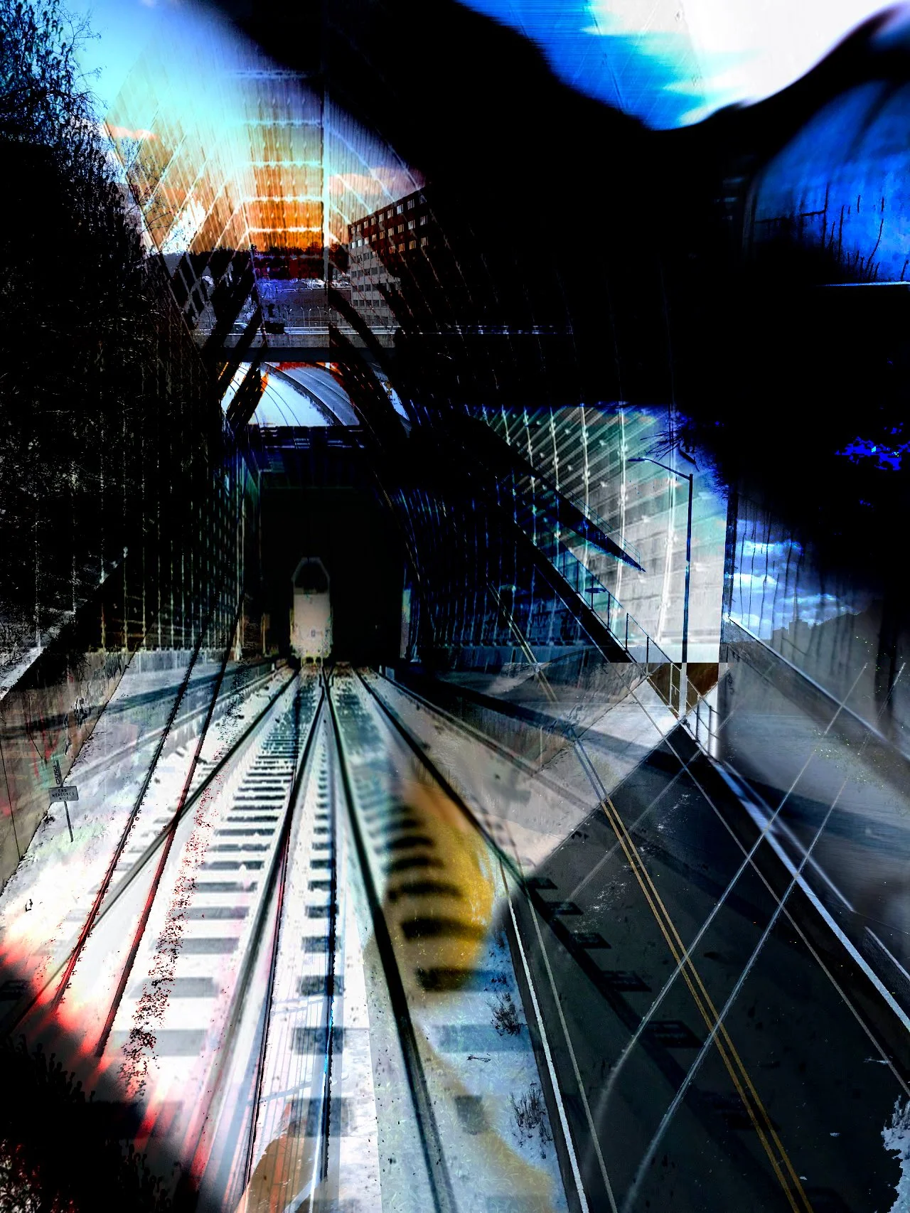 Train — digital art by Giovanna Ferrari