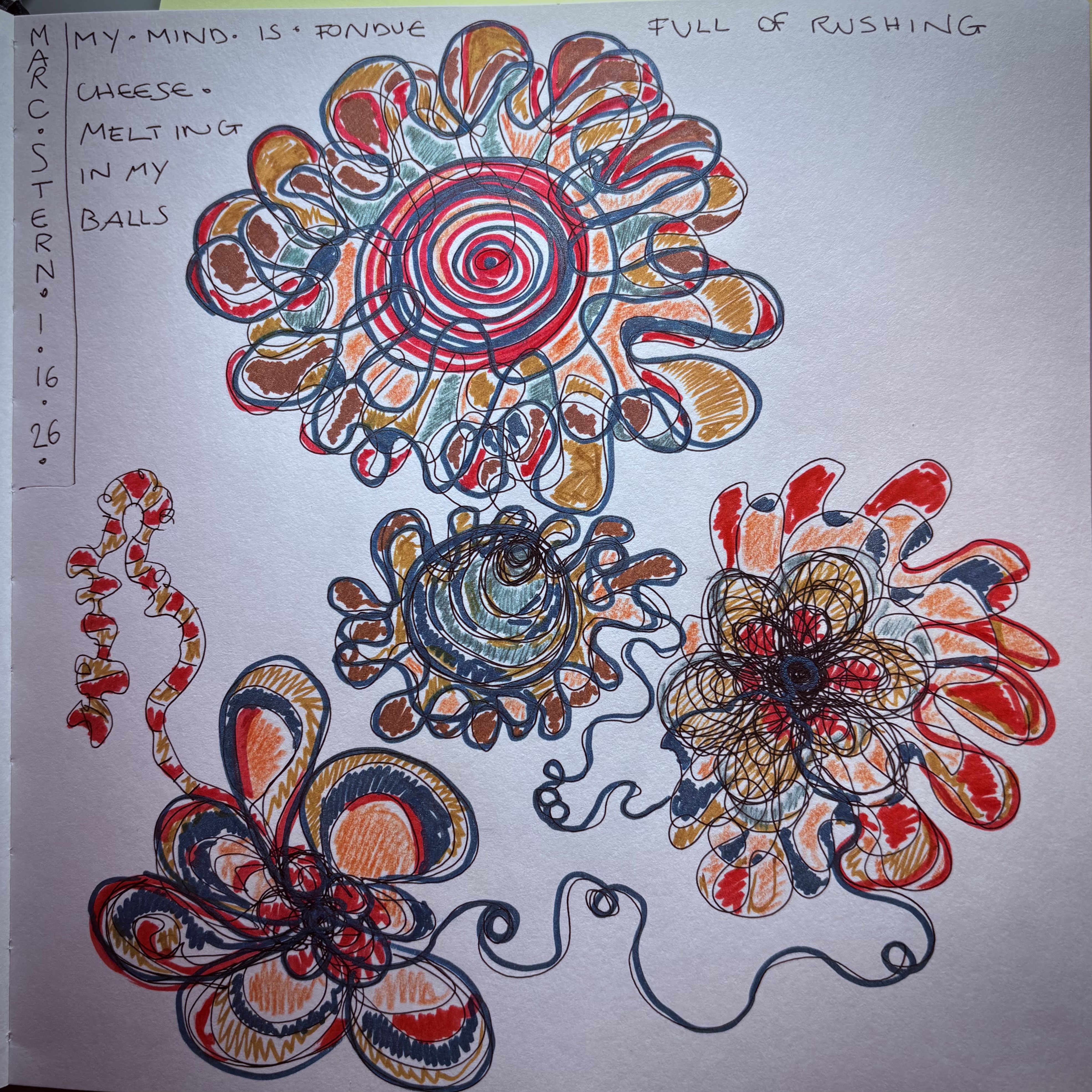 Energy II — doodle by Giovanna Ferrari