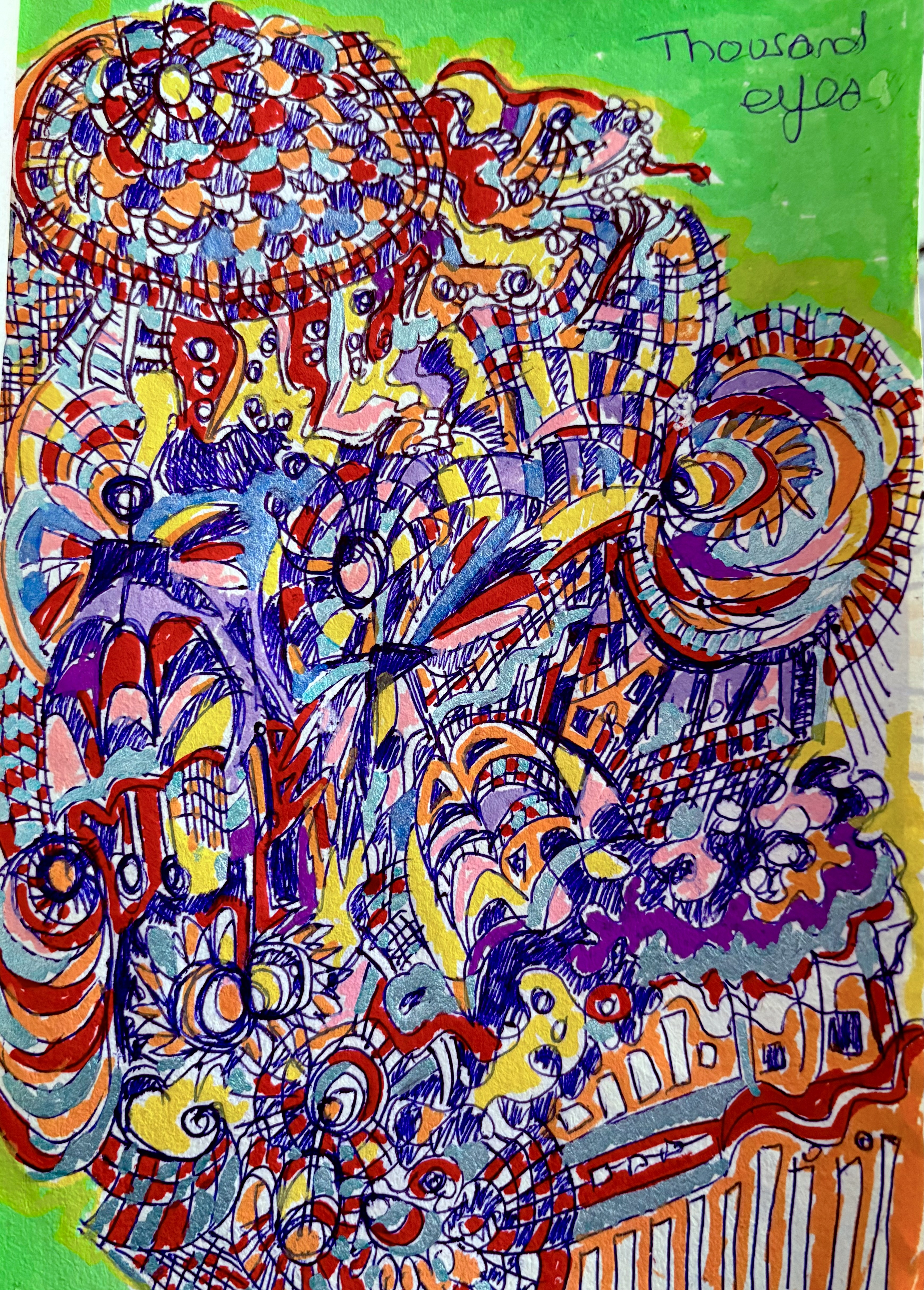 Energy IV — doodle by Giovanna Ferrari