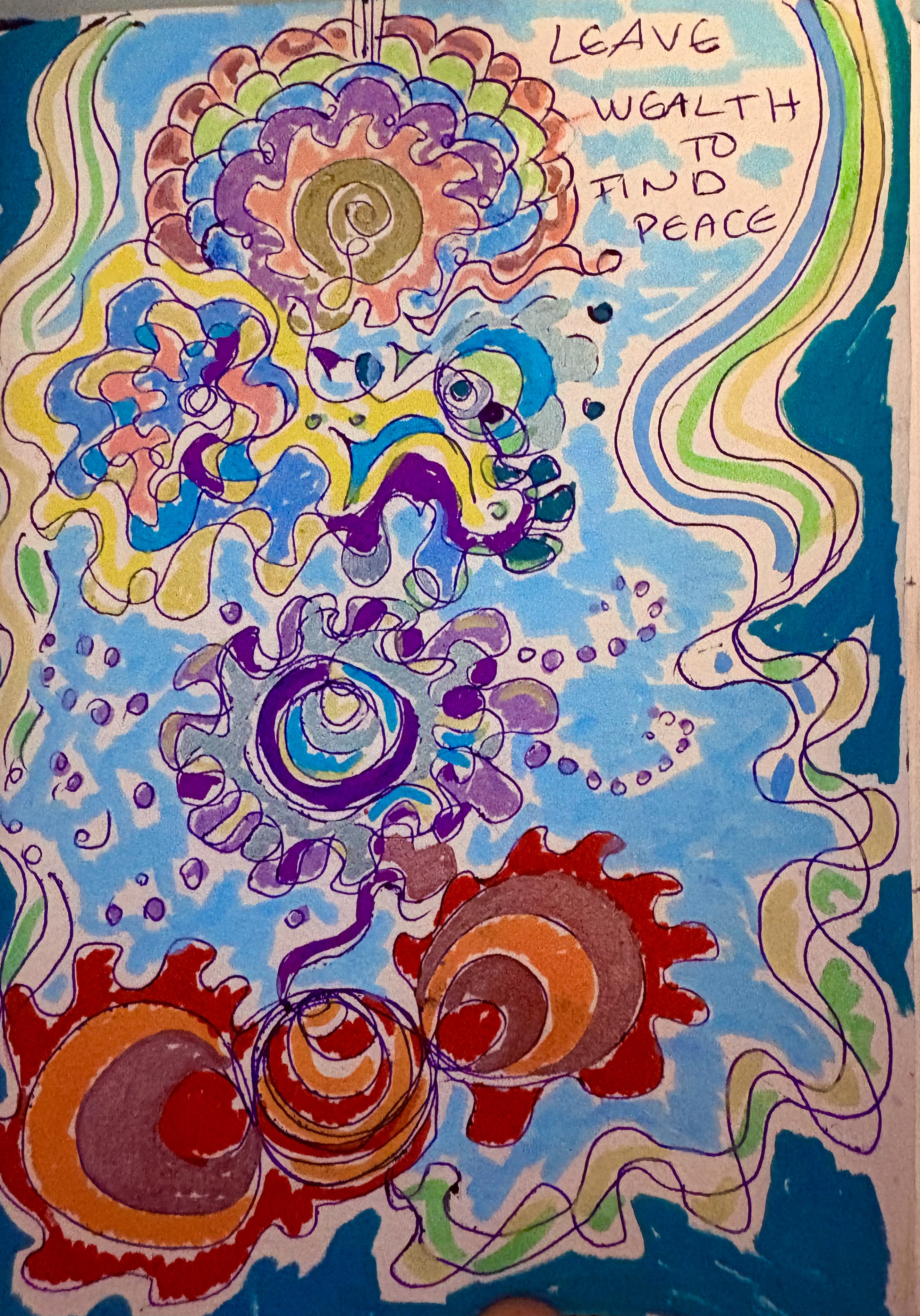 Energy V — doodle by Giovanna Ferrari